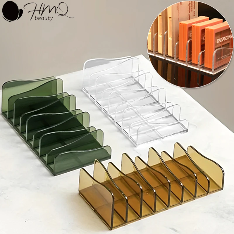 

8 Grids Acrylic Eyeshadow Palette Organizer Storage Holder Tray Cosmetics Rack Makeup Tools Sunglasses Storage Shelf Beauty Tool