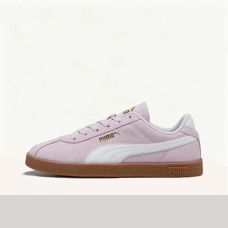 

Puma Club NL T2 Women's Lightweight, Durable, Low-Top Sneakers: Versatile, Casual, and Stylish – Light Purple 397444-12