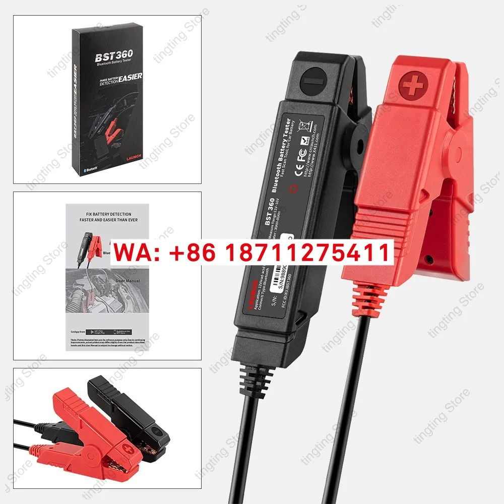 

Yuanzheng X431 BST360 Battery Clamp Test Clip Yuanzheng Battery Diagnostic Equipment English Version