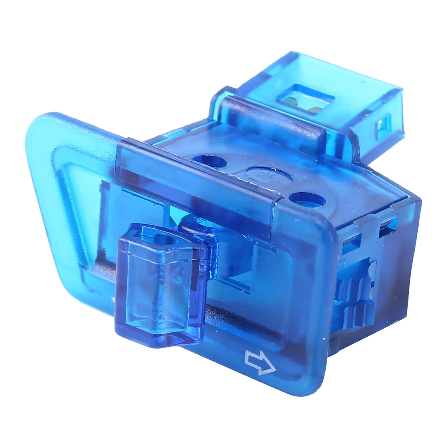 زر تبديل بوق دراجة نارية ، مفتاح إشارة الانعطاف ، زر التشغيل لهوندا ديو ZX AF27 AF28 AF34 AF35 أزرق