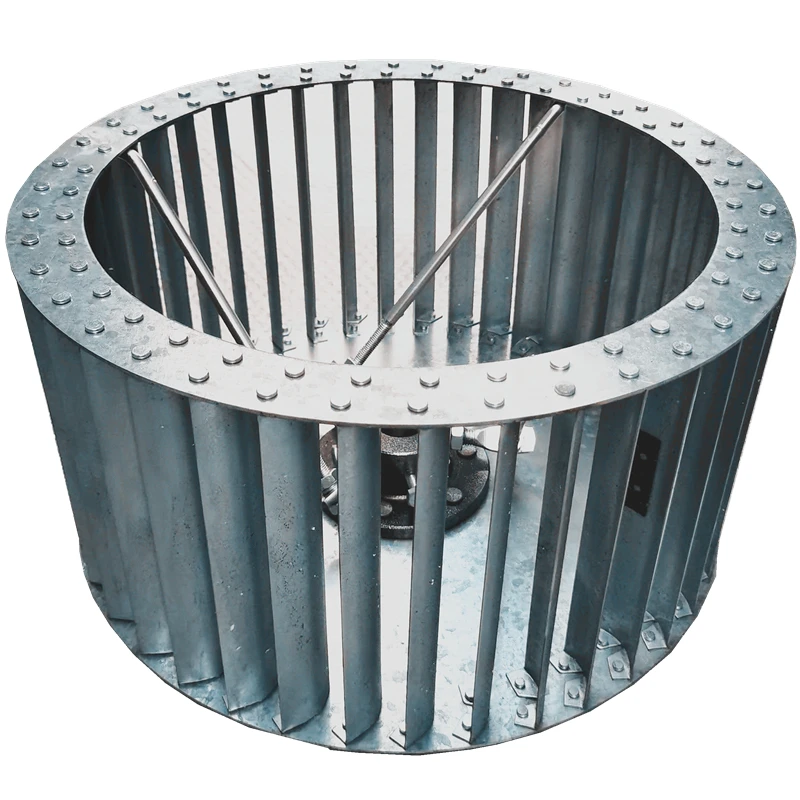 11-62 centrifugal wind turbine range hood impeller fume fan blade DF multi-wing turbine pig cage