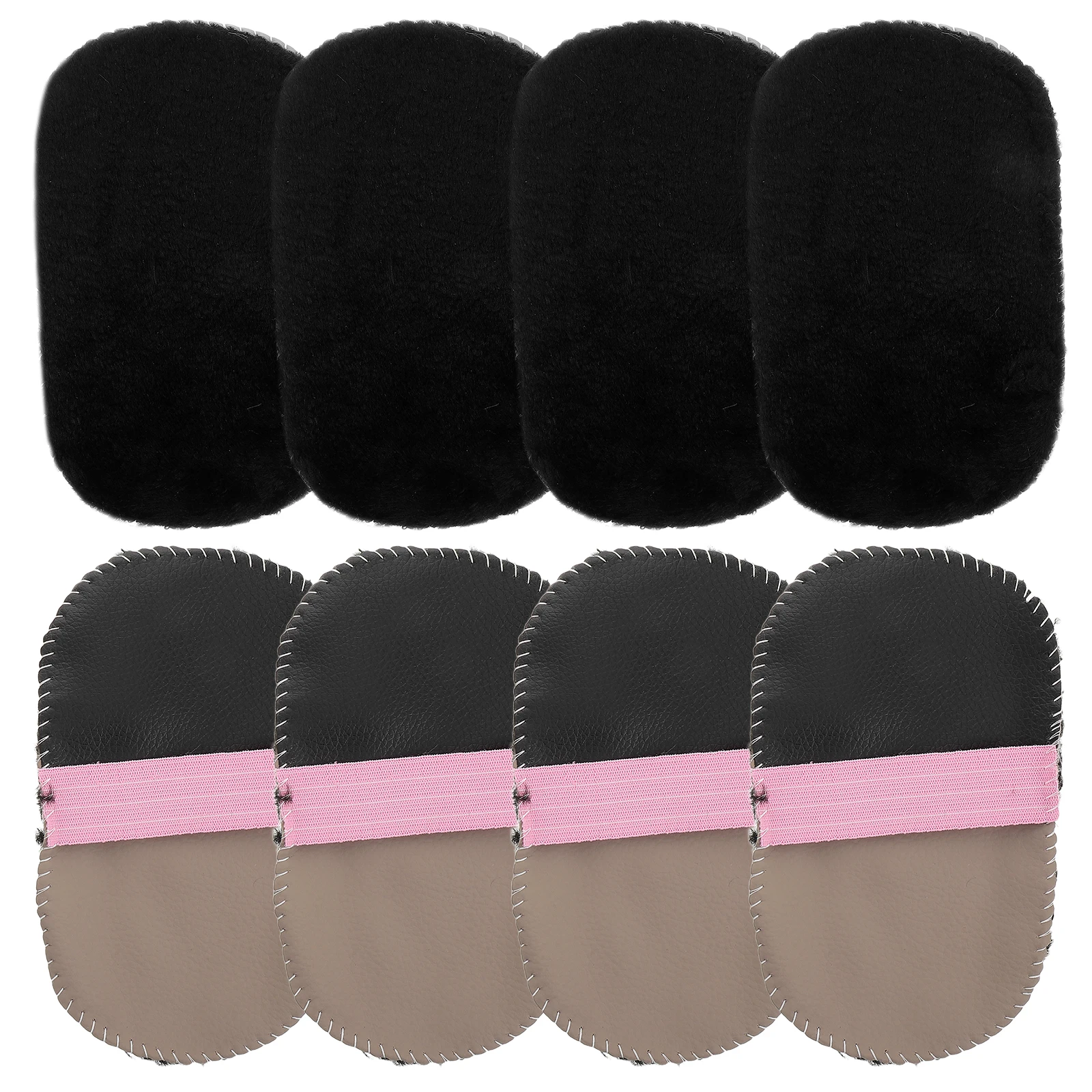 

8pcs Sofa Care Brush Wax Brushes Cleaning Soft Couch Upholstery Boot Shoe Cloth Gloves Furniture Maintenance Outdoor