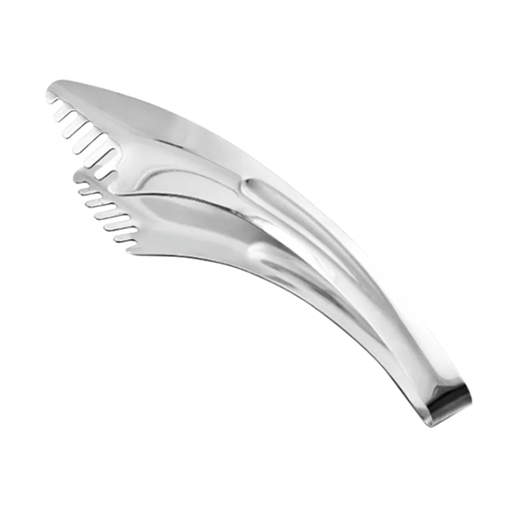 

Bread Clip Kitchen Serving Tong Stainless Steel Sturdy Clamp Picnic Tongs Heat Resistance Pastry Tool Lightweight Comfortable