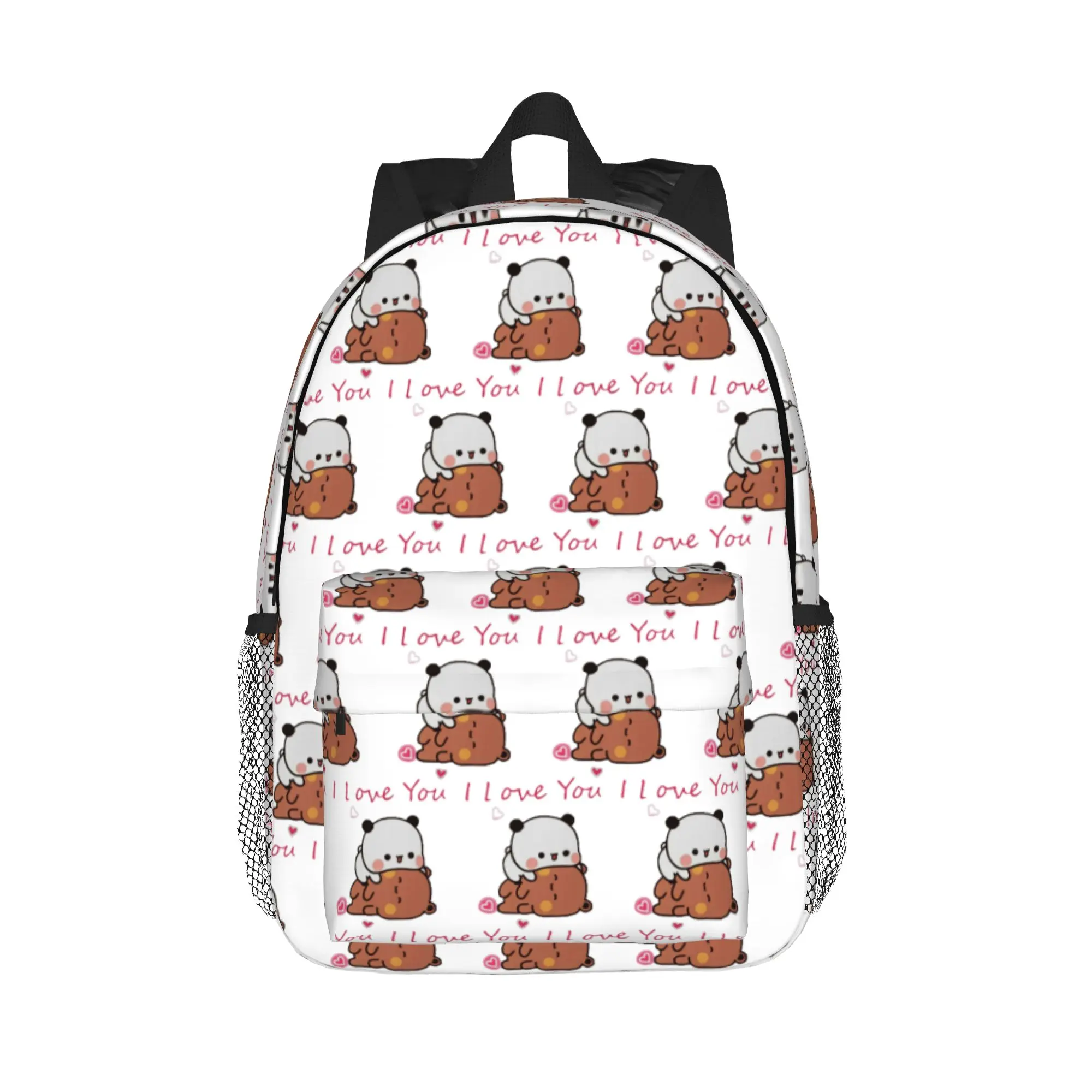 Bubu Dudu Panda And Brownie Bear Couple Backpack Hot Sale Daypack Boys Girls BookBag Shoulder Bags for Men Women School Bag