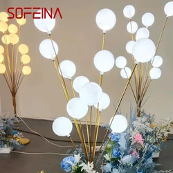 SOFEINA Modern Wedding Lights Festive Atmosphere LED Evening Stage Lights Roads Small Apples Fresh Background Decoration