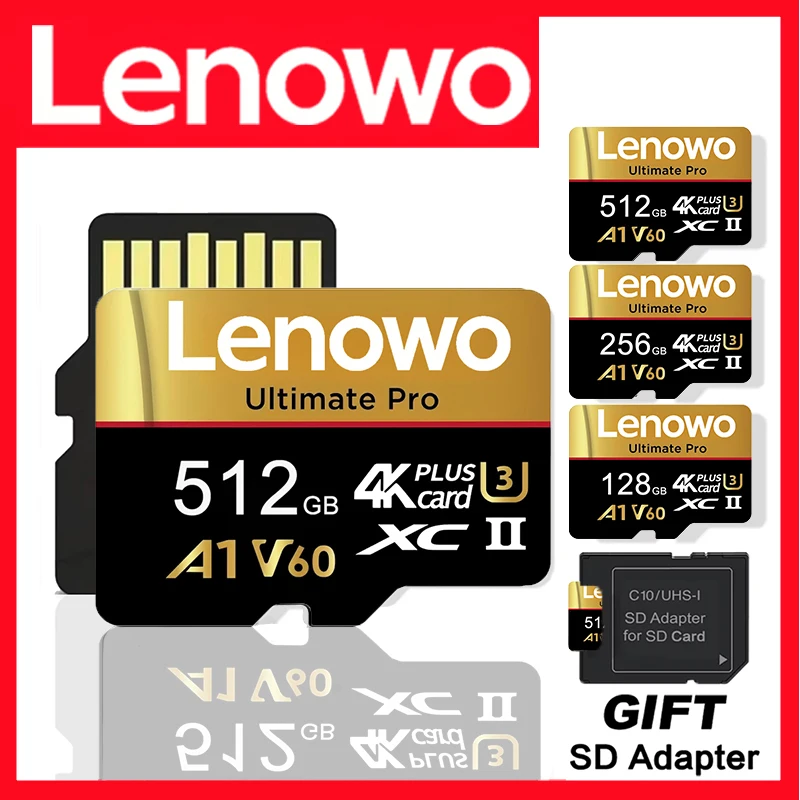 Reliable Memory Card 512GB Micro TF SD Card 64GB SD Cards 32GB TF Cards UHS-II Class 10 Waterproof for E-Reader/Phone/Tablet - zdjęcie 1