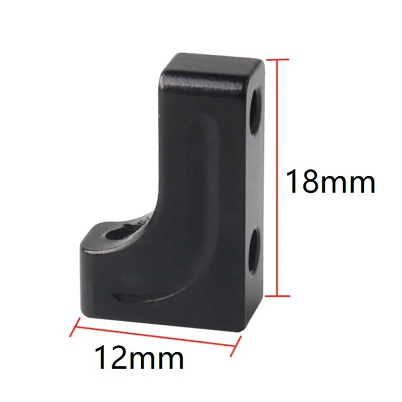 2 шт. металлическое сервокрепление для осевого SCX10 Wraith RR10 Capra SMT10 AX10 1/10 RC гусеничный автомобиль, обновленные детали, аксессуары