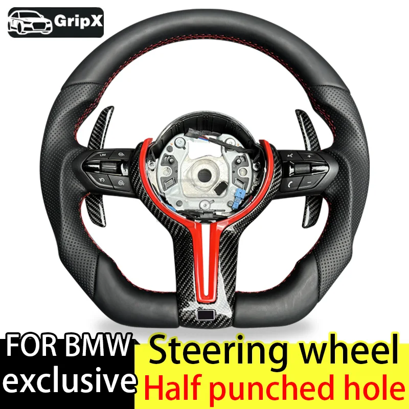 

Matte Carbon Fiber Car Steering Wheel For BMW F30 F31 F32 F35 F36 F48 M3 M4 M5 M6 F10 F11 F13 F15 F20 F21 F22 F25 F01 F02 F03