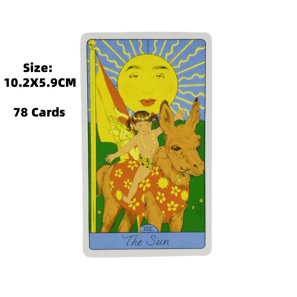 The Pasta Tarot Cards A 78 Deck Oracle English Visions Divination Edition Borad Playing Games