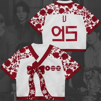 2026 Korean Style BTS Arirang 3D Printed Jersey Men Summer Sports Outdoors T-shirt Breathable Quick Drying Streetwear Clothing
