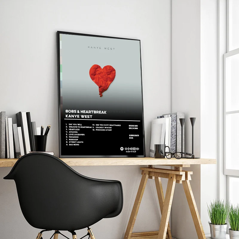 Music Album Hip Hop Star The Weeknd Posters Prints Canvas Painting Singer Wall Art Picture for Living Room Home Decoration