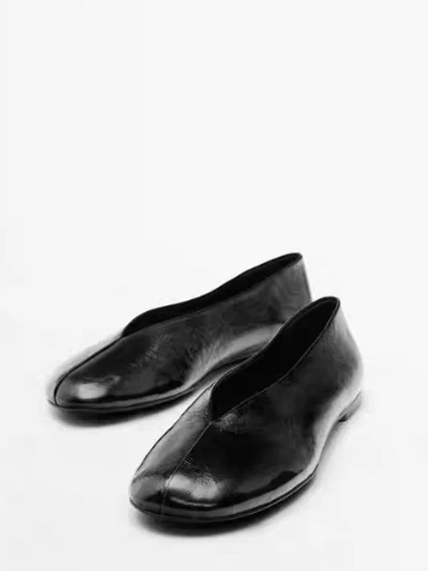 

Мягкие кожаные балетки Bla для женщин: модный, простой дизайн, удобные, весна-лето, новинка, обувь без каблука