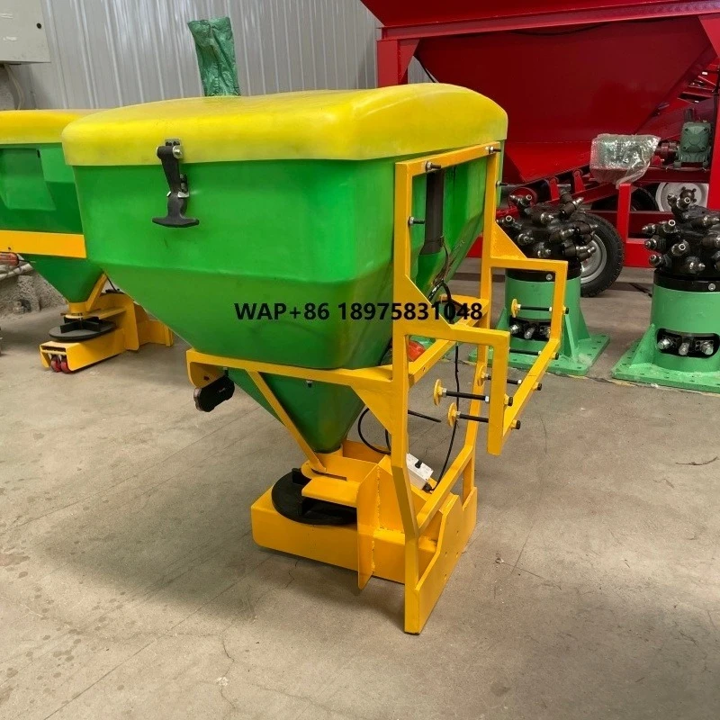 Accelerate fertilization and snow melting to vehicle maintenance snow melting, stainless steel hopper salt spreader for fertiliz