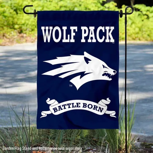 Nevada Wolfpack Garden Flag and Yard Banner zzo