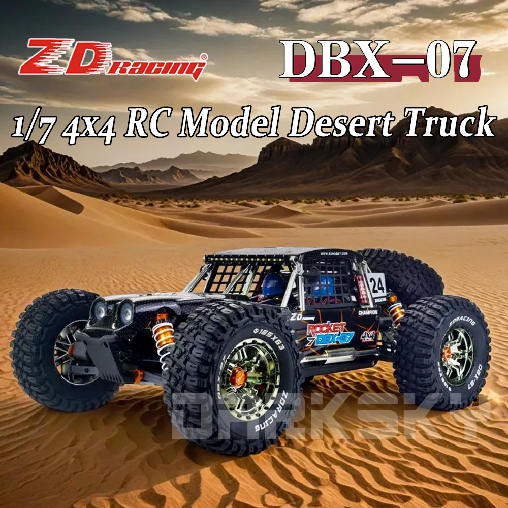 

ZD Racing DBX-07 4x4 RC Desert Truck 1/7 Electric Remote Control Model Cars Off-Road Adults Children's Toys