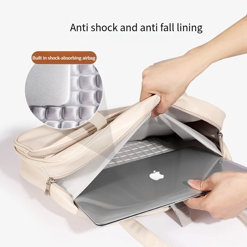 Сумка через плечо на одно плечо, простая повседневная женская сумка большой вместимости, дорожная сумка через плечо, сумка для компьютера 15,6 дюйма