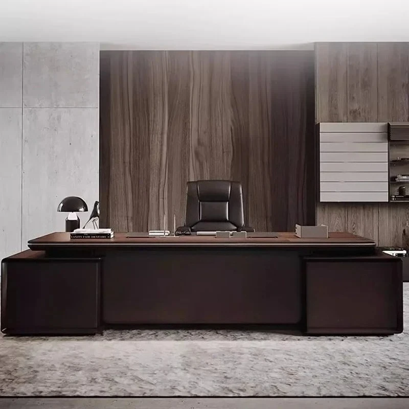 Modern Office Storage Executive Setup Work Laptop Student Desk Workbench Escritorios De Ordenador Office Desk Table Furniture