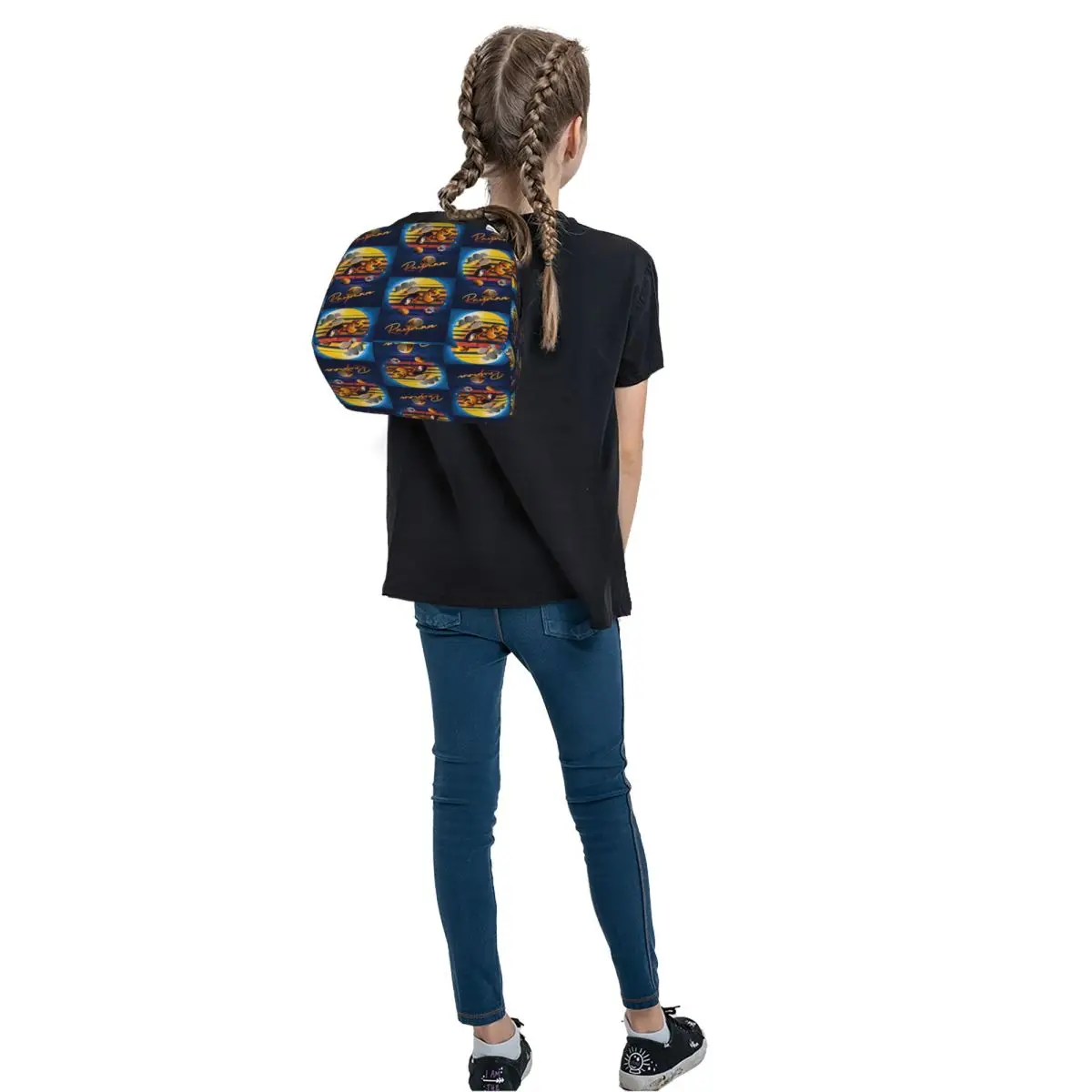 Rayman Legends 80 ريترو معزول حقيبة الغداء للنساء مكتب برودة صندوق طعام حراري حمل صناديق الغداء المحمولة الحاويات #4