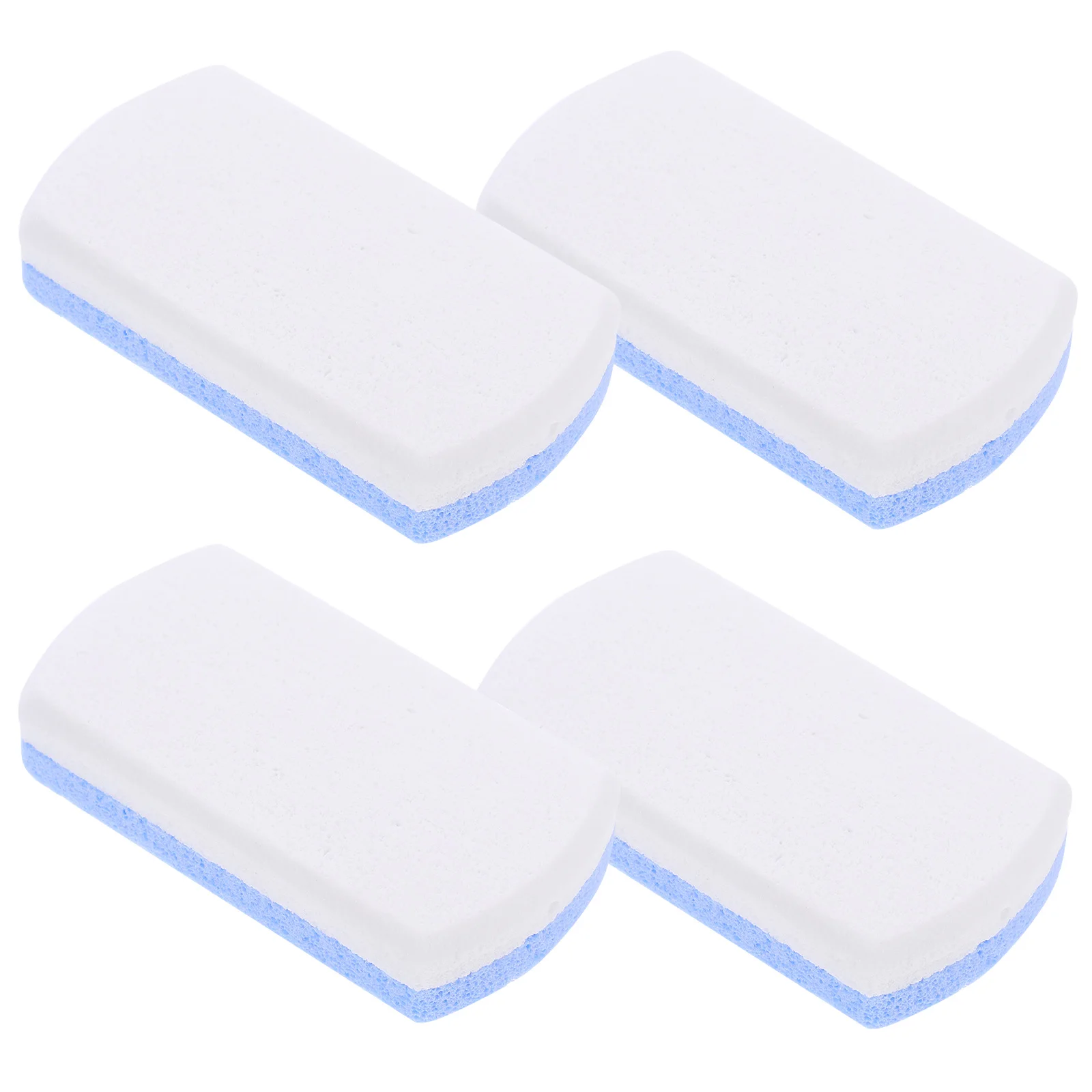 

4 Pcs Foot Files Exfoliate Stone Pedicure Tools Callus Remover Feet Scraping Blue Dry Skin Care Shower