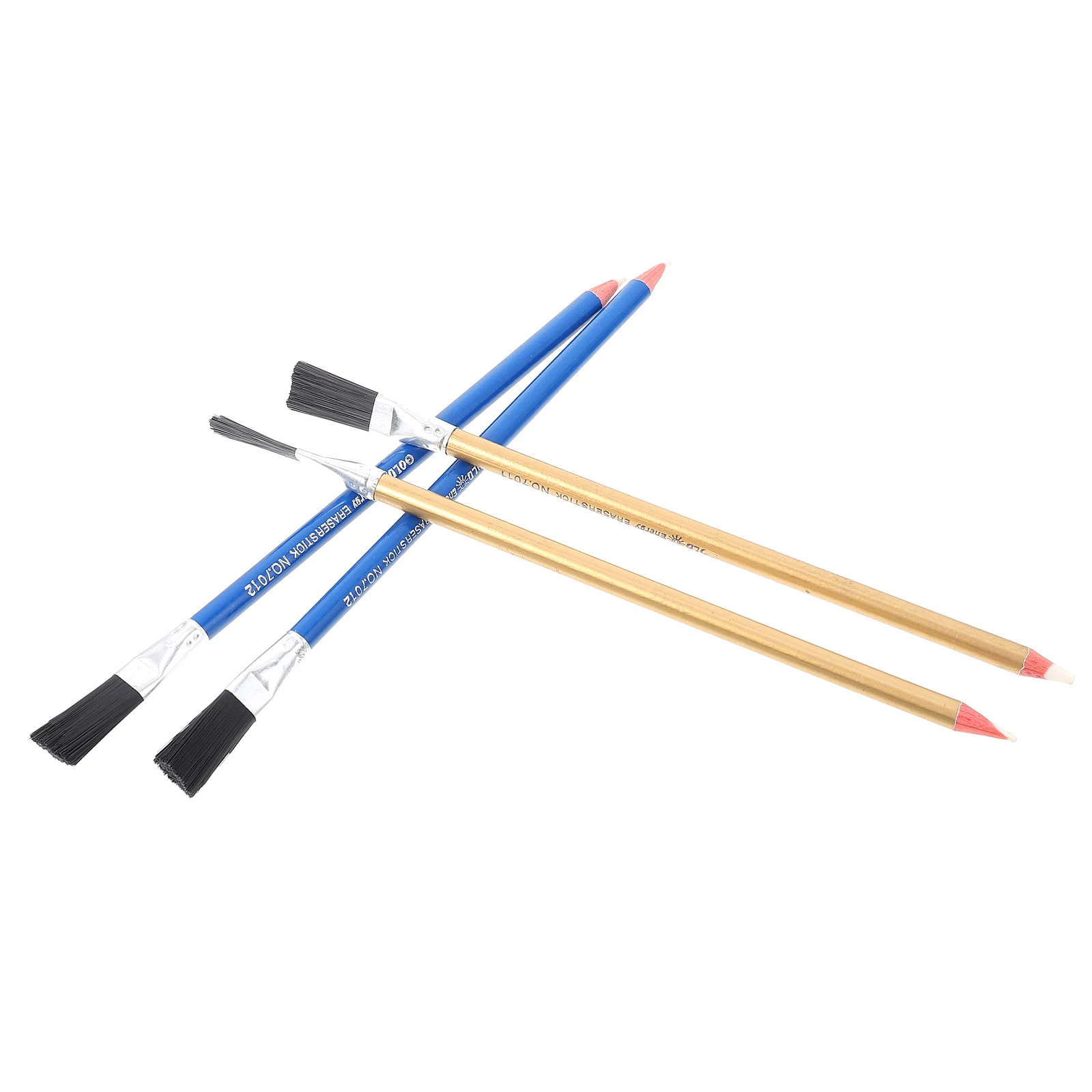 

4pcs Derusting Pen Circuit Board Repair Quick Cleaning Brush Blue Gold Rust Remover Stain Precision Lightweight Storage