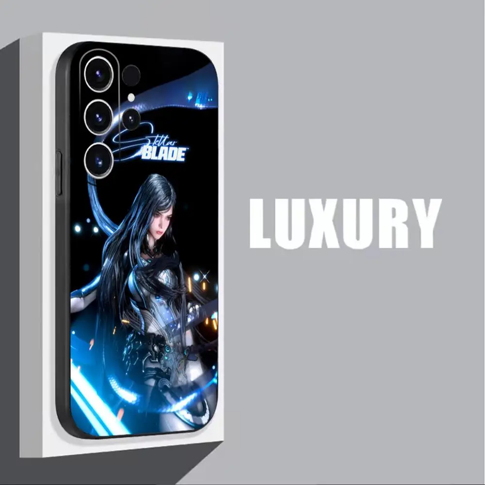 HOT GAME S-Stellar B-Blade  Phone Case For Samsung Galaxy S25 S24 S23 S22 S21 S20 Plus Ultra Note20 Soft Black view 4