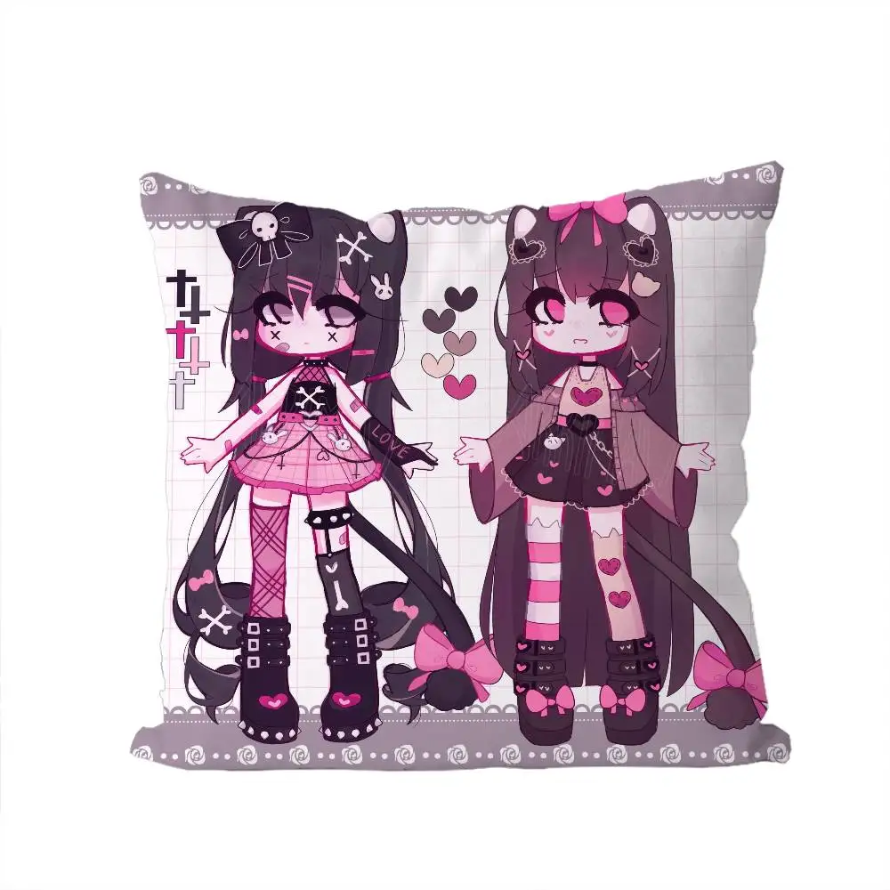 

Pillow Case Luxury Double-sided For Car Pillows 45x45 Geoxor-Moneko Cushions Cover Home And Decoration Sofa Pillowcase 50x50