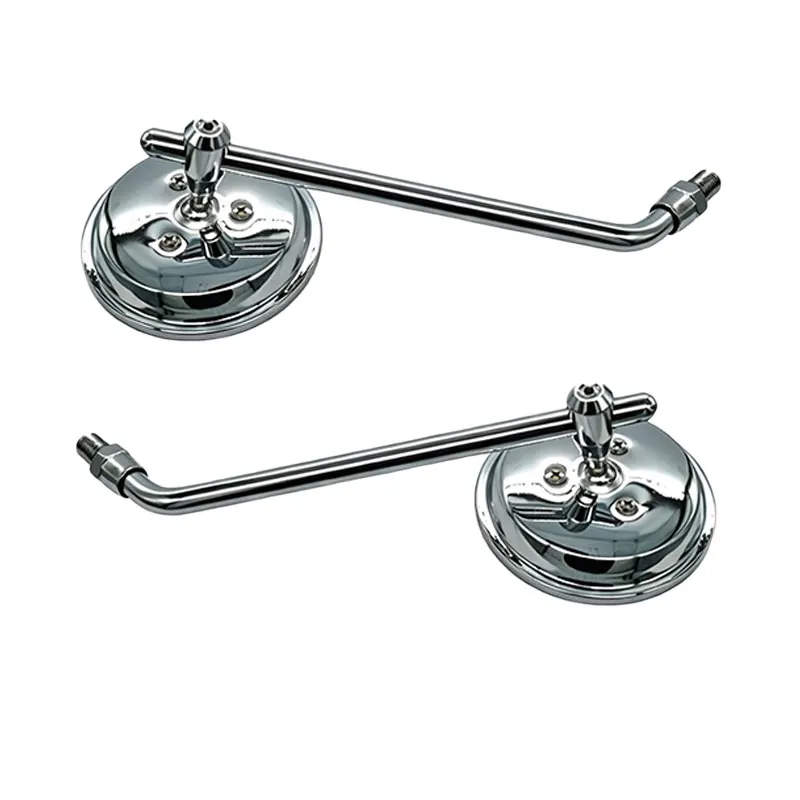Universeller 10-mm-Rückspiegel für GSX-S750, GSX-S1000, V-Strom 650 – Motorradspiegel, runder, verchromter, verstellbarer Rückspiegel. – Detail 8