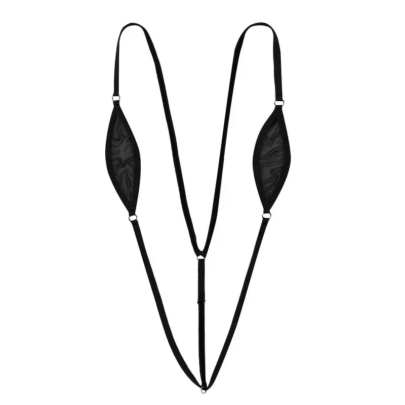 RT01 damskie letnie bikini stroje kąpielowe przezroczysta bielizna strój kąpielowy paski spaghetti Y-back Mini mikro stringi bikini bielizna nocna seksowna i Gf1