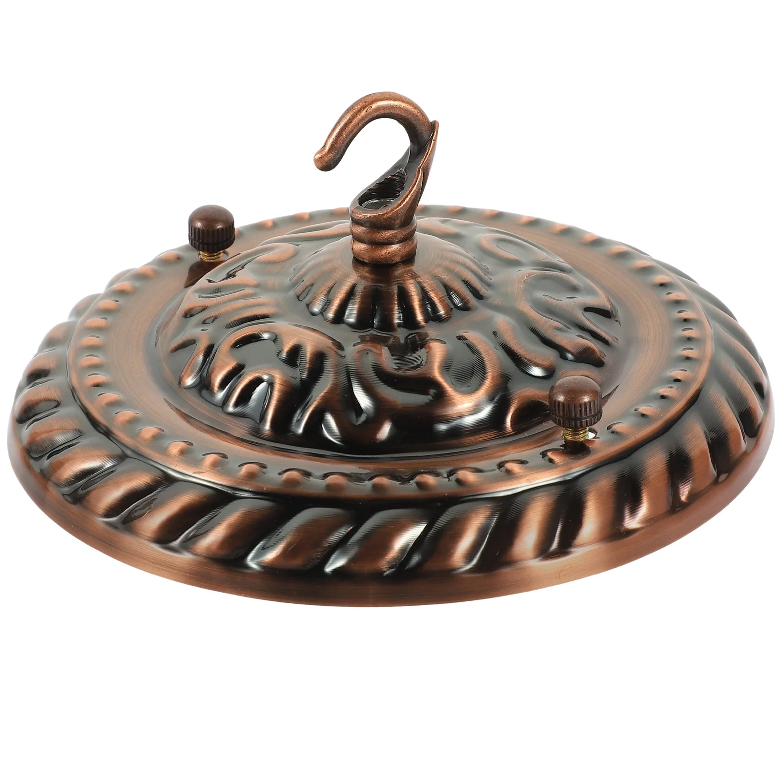 

Ceiling Canopy Iron Chandelier Mounting Plate Retro Style Pendant Light Cover Plate Strong Secure Installation