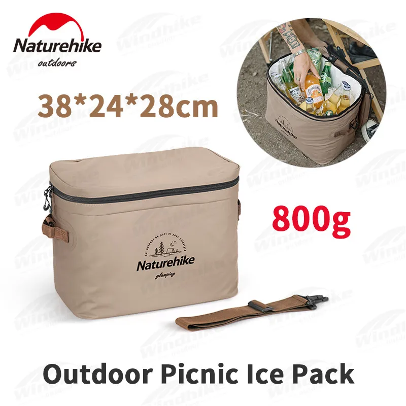 

Naturehike 12L/20L Insulation Bag 8-12H Outdoor Cold Storage Bag Food Drinks Cooler Box Camping Fishing Picnic Travel Ice Box