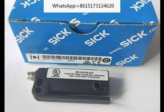 

1PCS WFS3-40N415 6043920 Sick Label Sensor 100% New & Original Genuine Fork Sensors WFS3-40P415