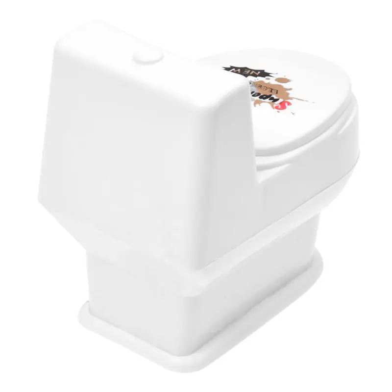 Funny Toilet Bowl Water Toy for Kids White Mini Interesting Children Bathroom Play