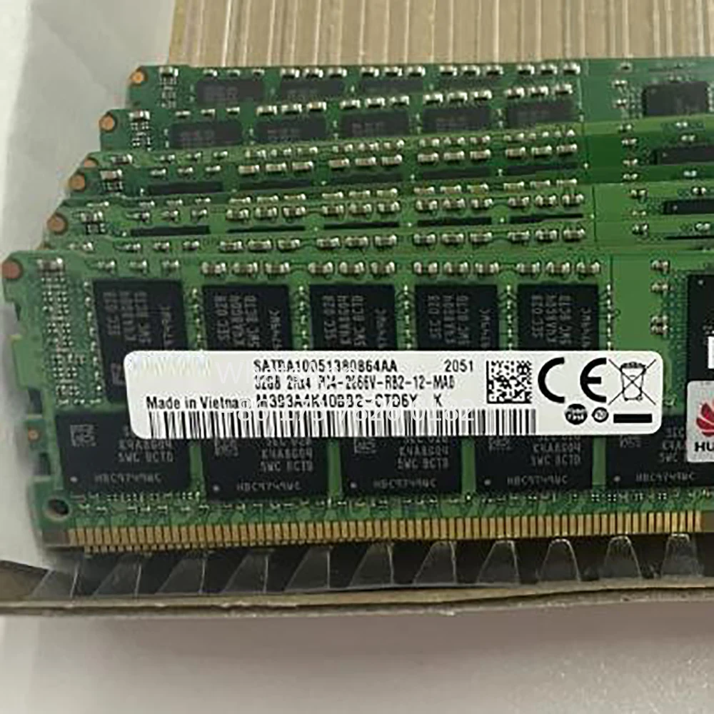 32GB DDR4 2666MHz ECC REG RAM For Huawei RH2288 RH2288H V3 V5 RH5885 V4 RH5885H V4 Server Memory