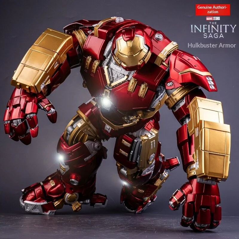 

Официальная подвижная фигурка Железного человека в броне Hulkbuster от Bandai Marvel со светодиодной подсветкой, коллекционная серия Infinity для взрослых коллекционеров