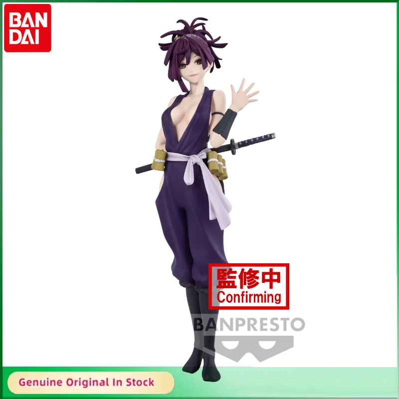 

Bandai Original DXF Hell's Paradise Yuzuriha Standing Posture Anime Action Figure Collectible Desktop Ornaments Model