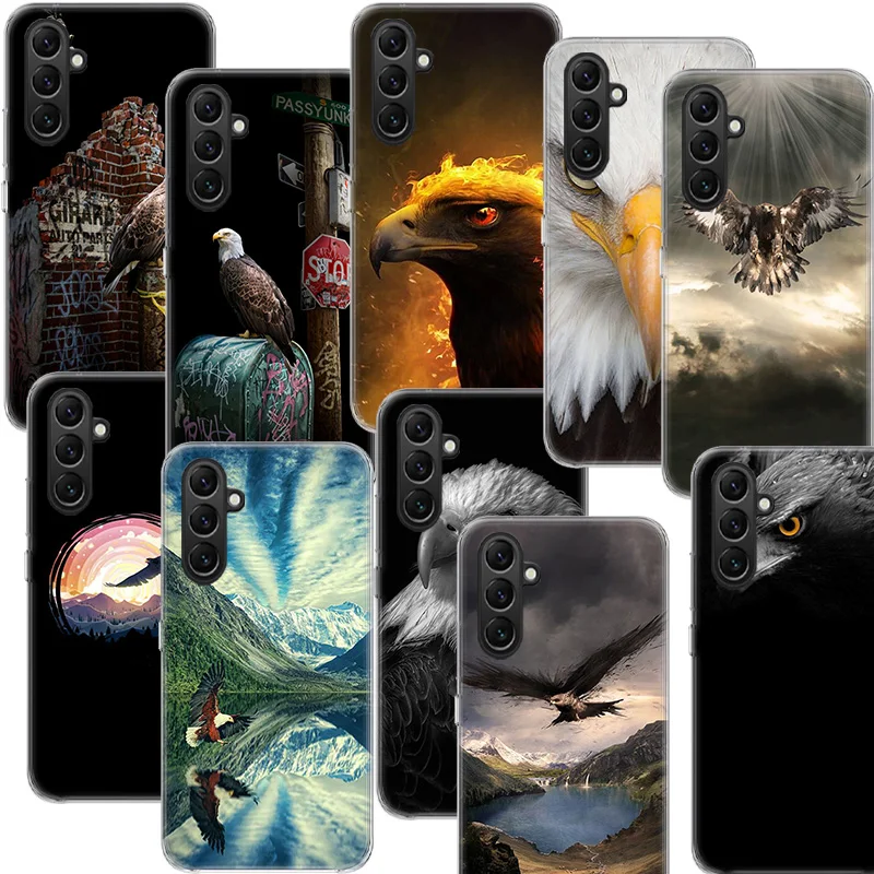 Air Hunter Eagle Fierce Condor Phone Case Samsung A05S A15 A25 A35 A55 A04S A14 A24 A34 A54 Galaxy Note 20 Ultra 10 Lite 9 8 A6