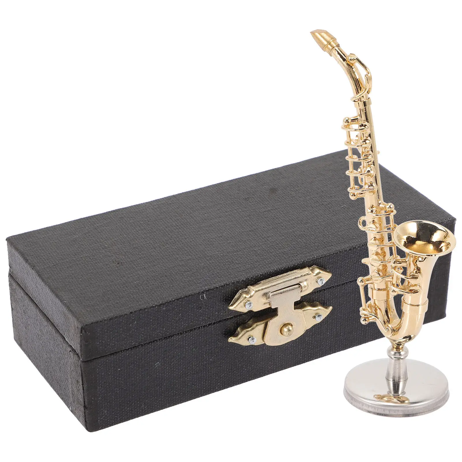 Mini Saxophone Beginner Musical Saxophones Miniature Instrument for Storage