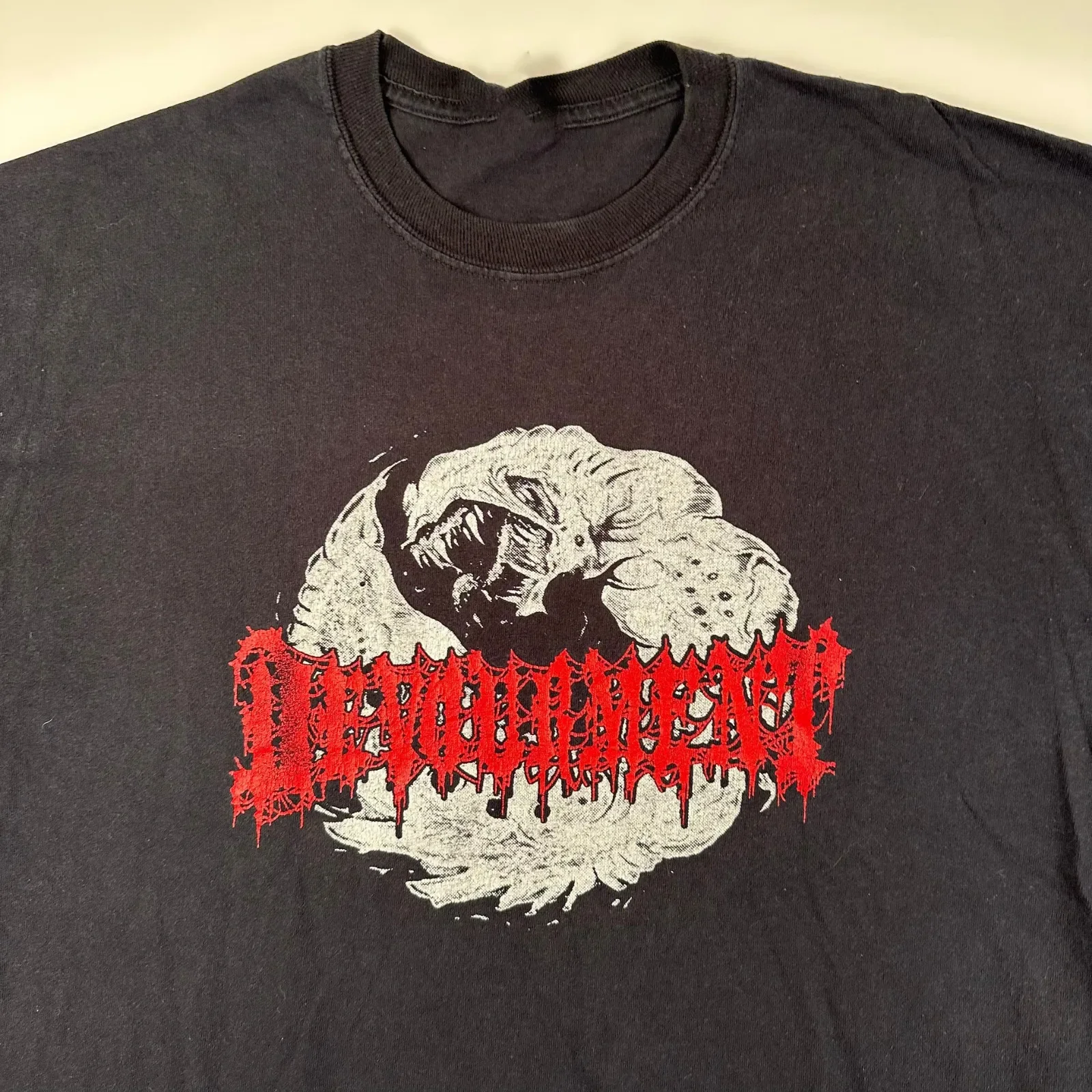 Vintage 2000s Devourment Unisex Black All Size Classic T-Shirt US1575
