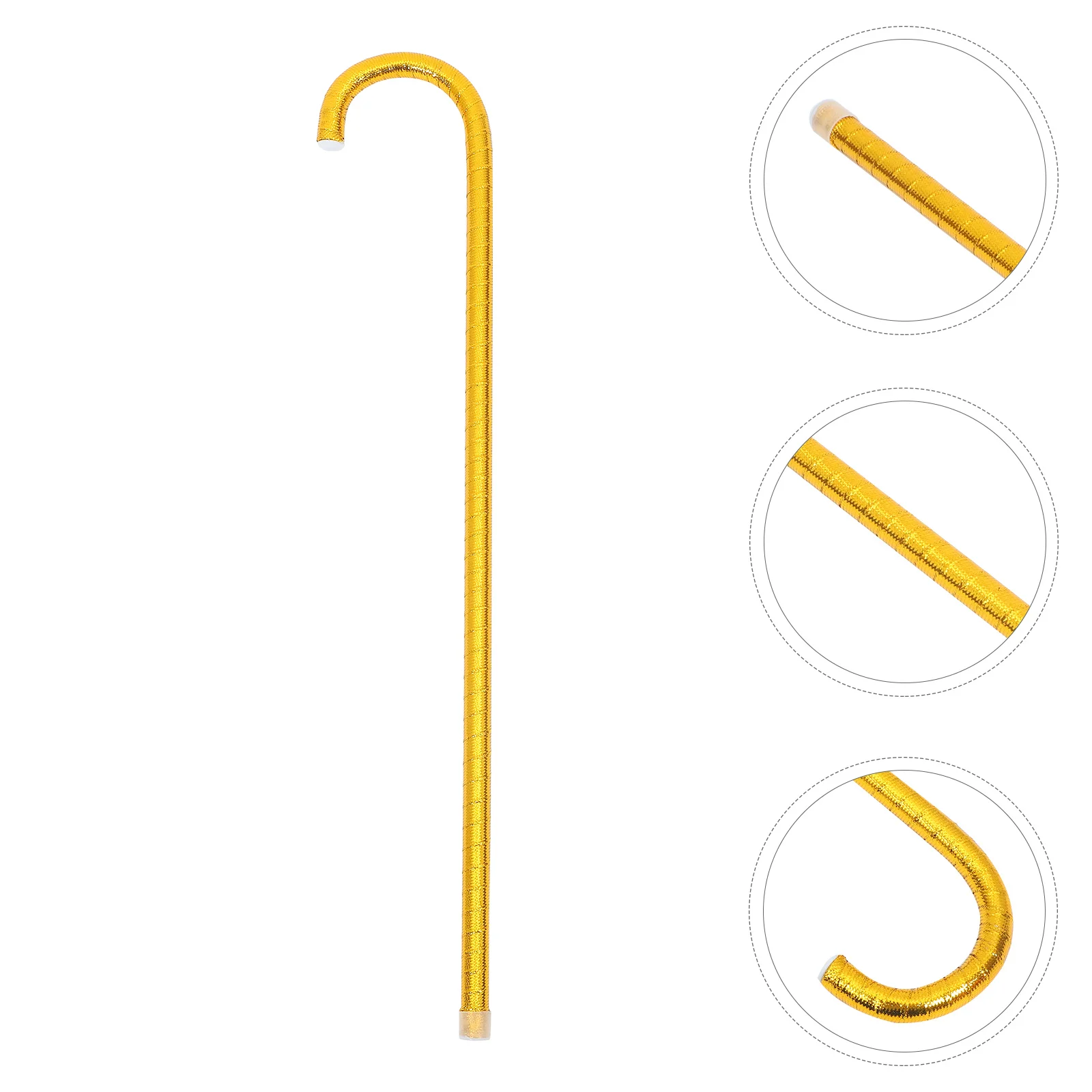 

Jazz Dance Crutches Punk Cane Performance Pvc Costume Accessory Halloween Party Supplies Decorative Prop Walking Stick