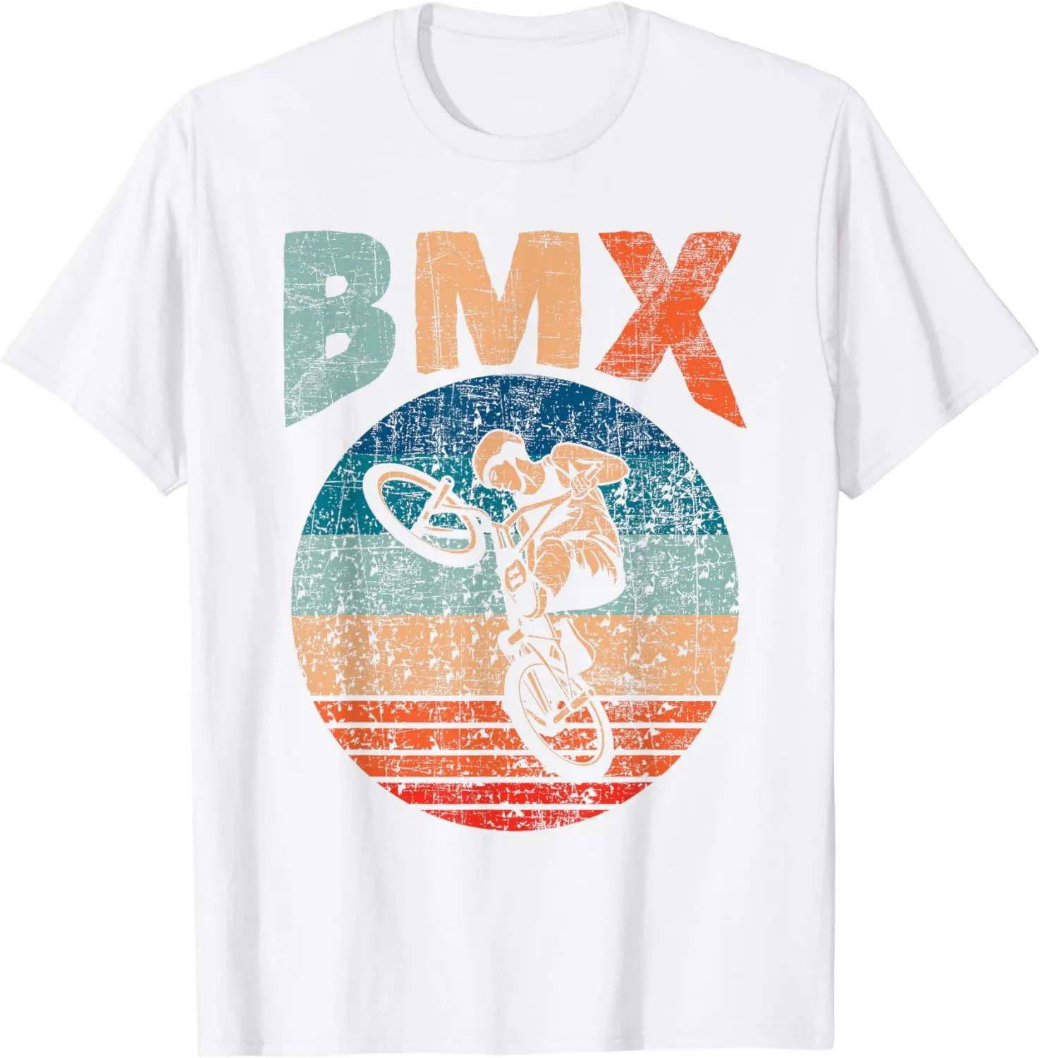 BMX - Bike Bicycle Rider Cyclist Racing Stunt Road Biking T-Shirt Mens Clothes Tops Graphic T Shirts Streetwear Camisetas