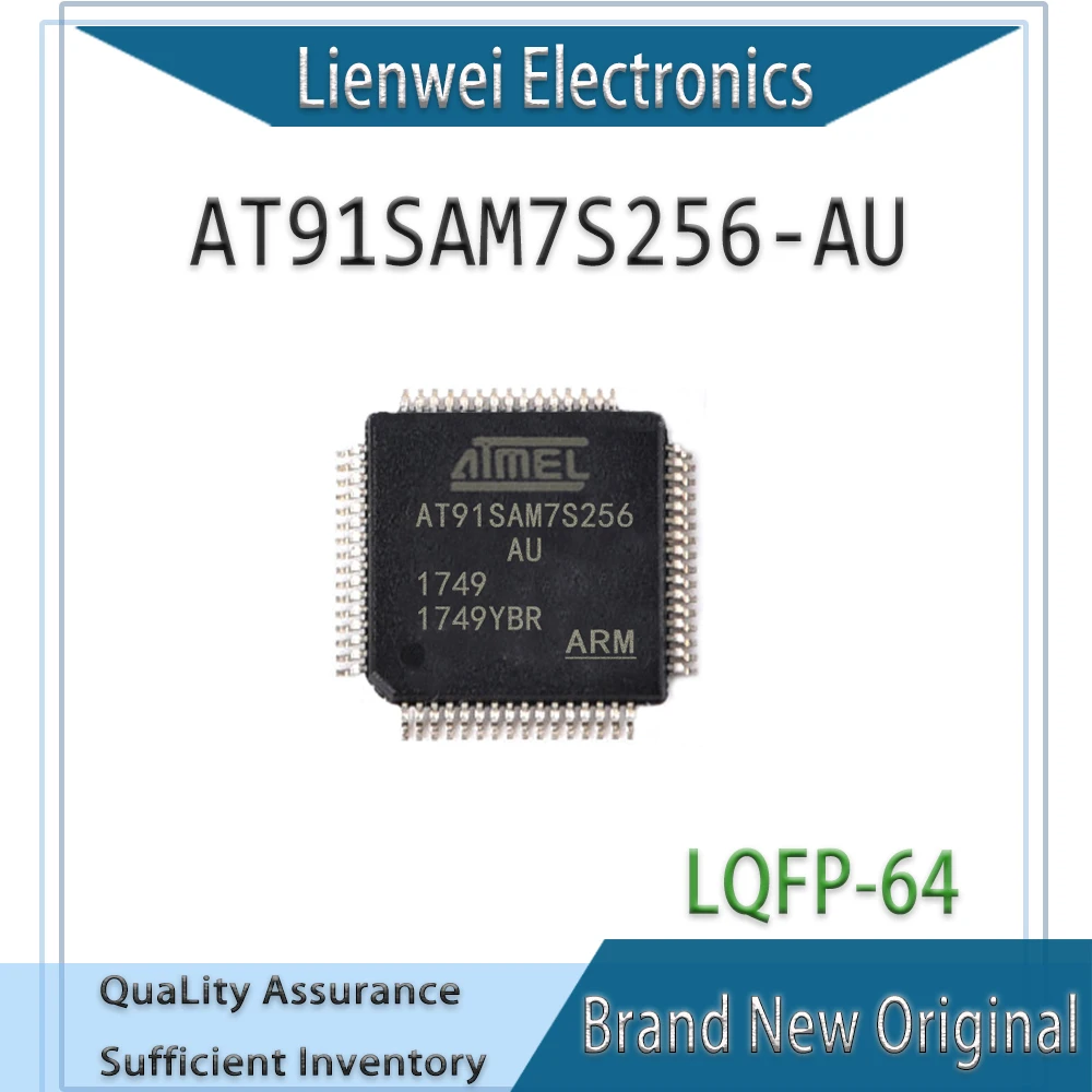 

(1-10 Piece)100% New AT91SAM7S256 AT91SAM7S256-AU IC MCU Chipset LQFP-64