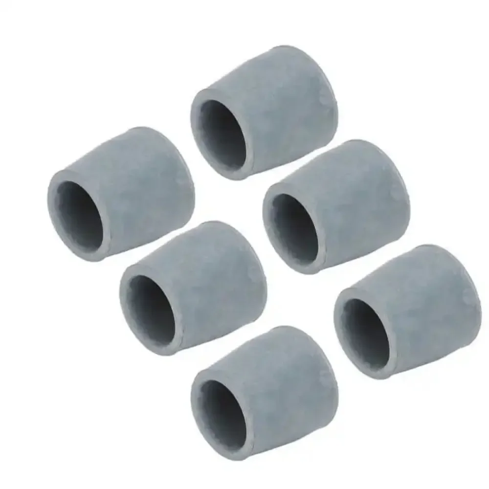 

Portable 10pcs Rubber Crutch Tip Set Professional Gray Anti-Slip Cane Walker Tip Replacement Accessory 28mm/19mm