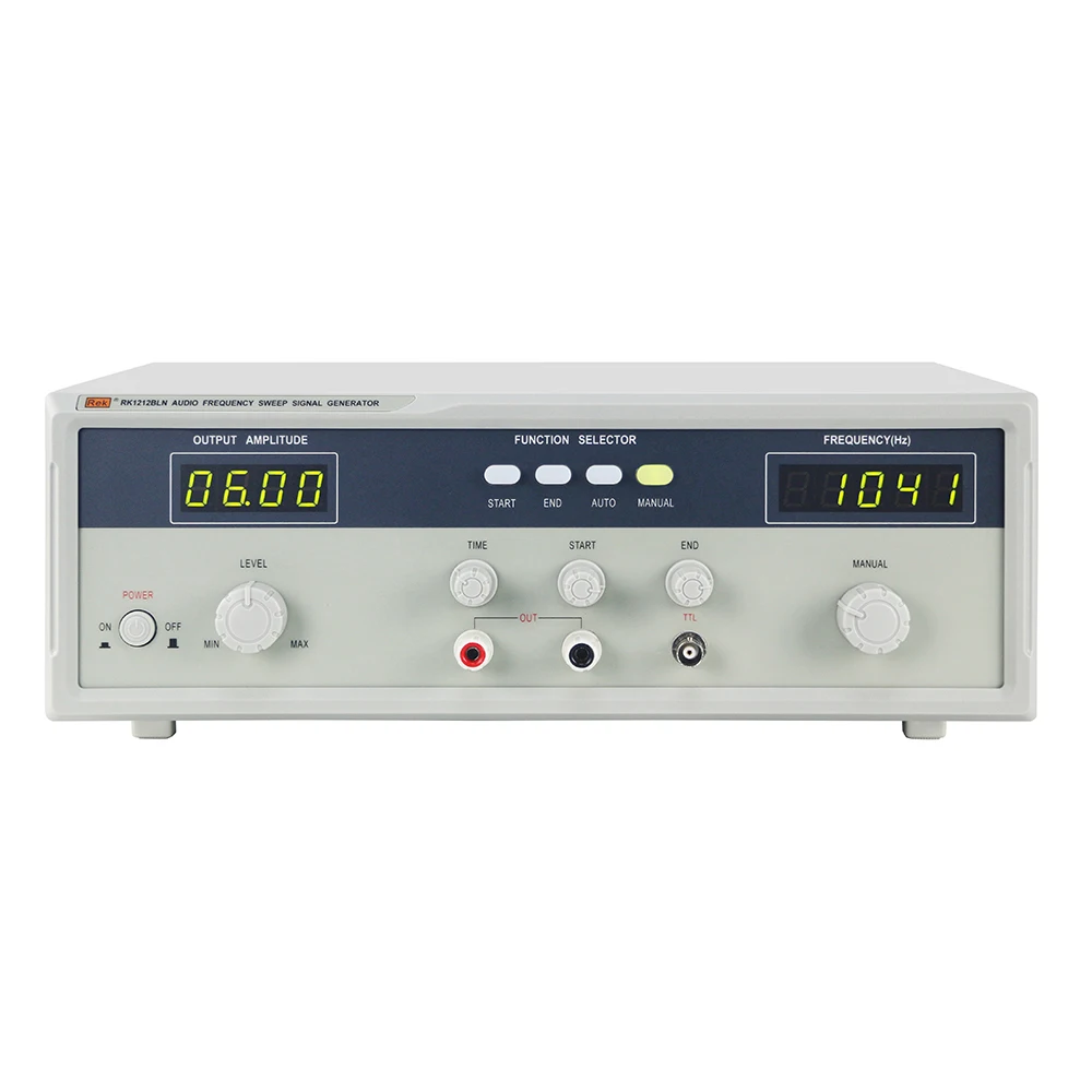 

Audio Signal Generator RK1212BLN/ RK1212DN/ RK1212EN/ RK1212GN Acoustic audiometry 20 Hz～20 KHz frequency Digital display