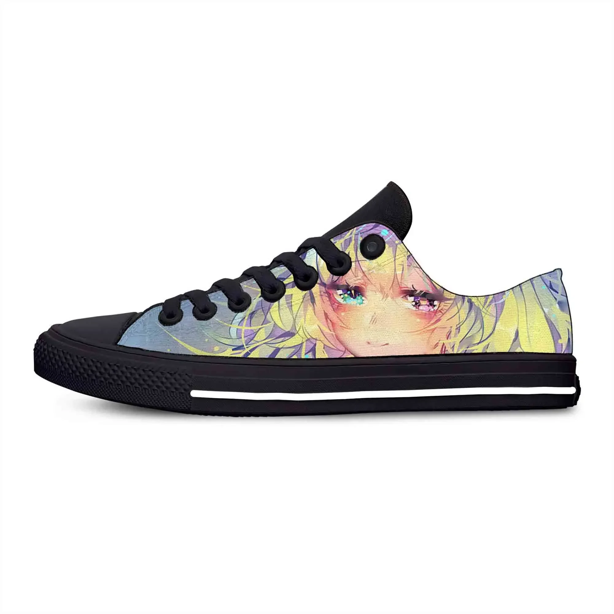 

Miss Kobayashi's Dragon Maid Low Top Sneakers Mens Womens Fun Casual Canvas Running Shoes 3D Printed Breathable Lightweight shoe