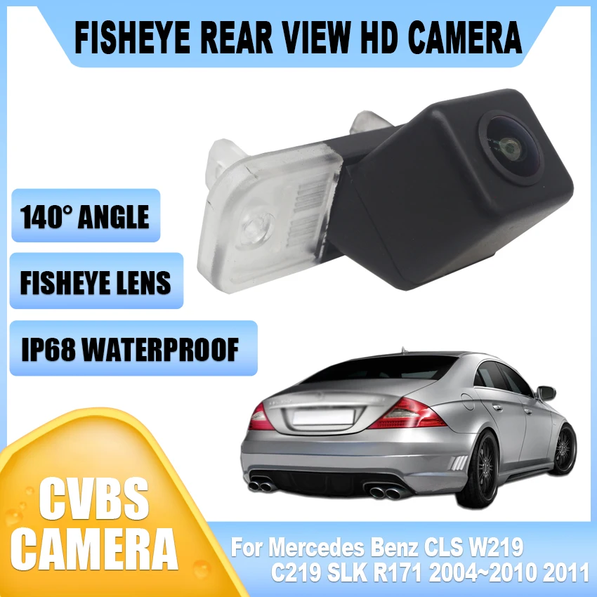 Car Rear View Camera For Mercedes Benz CLS W219 C219 SLK R171 2004~2011 HD CCD Night Vision Reversing Camera Parking Camera