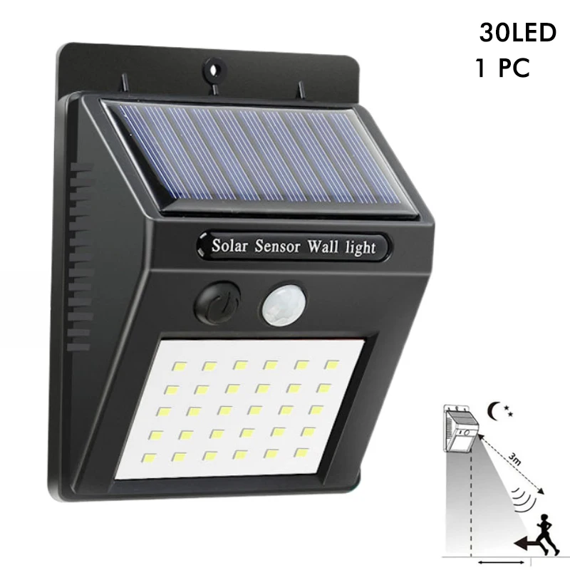 NIEUW Multifunctionele zonnelamp Buitendecoratie Zonnelicht IP65 Waterdichte zonlicht aangedreven spotlight met bewegingssensor