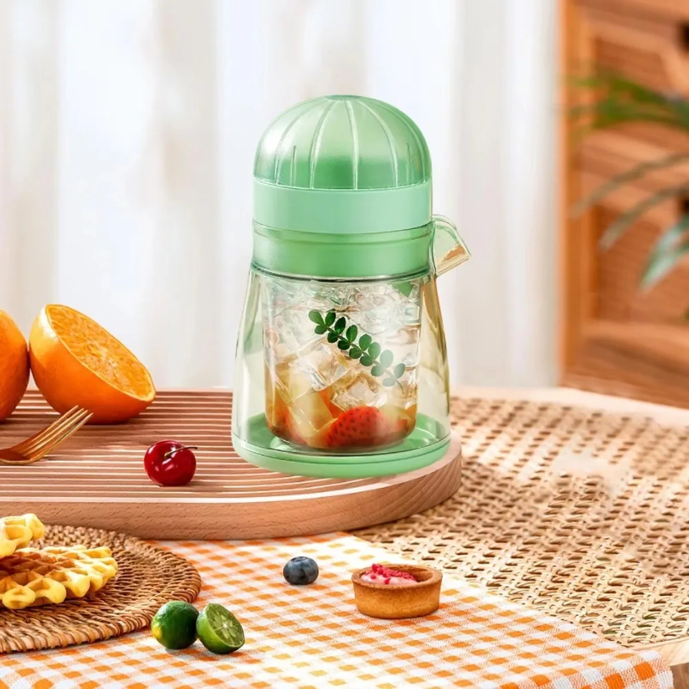 Picture 3: Kitchen Gadget Hand Press Pomegranate Juicer with Filter Labor-saving Manual Juicer Cup Food Grade Plastic Lemon Juicer Home