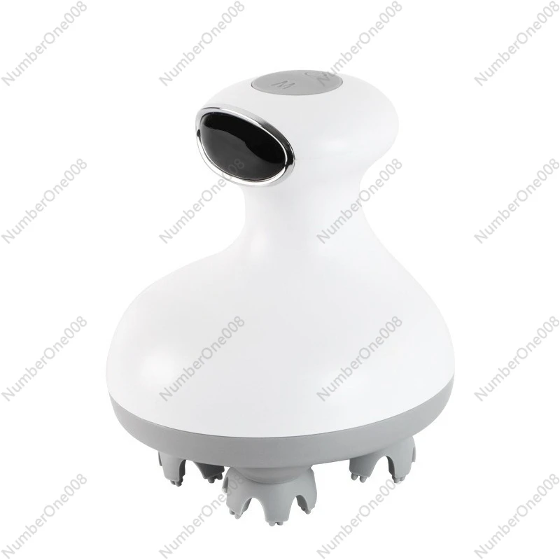 

Electric Head Massager, Silicone Scalp Brush, Waterproof Shampoo Massager