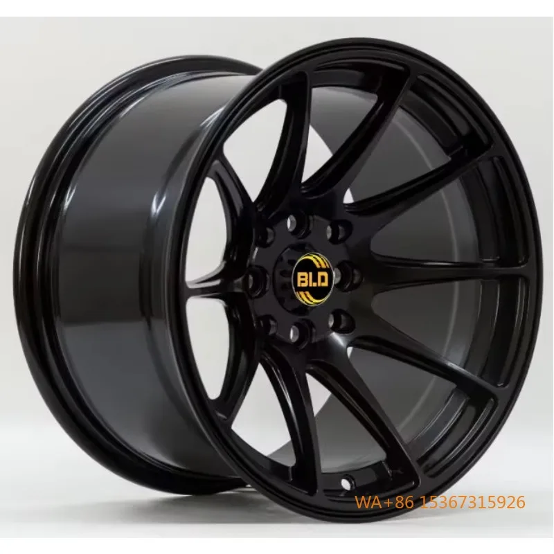 

Forged Aluminum Alloy Wheels 8*108 8*112 8*120 8*130 Deep Dish Design 4 Pieces Custom Black Racing Car Wheels