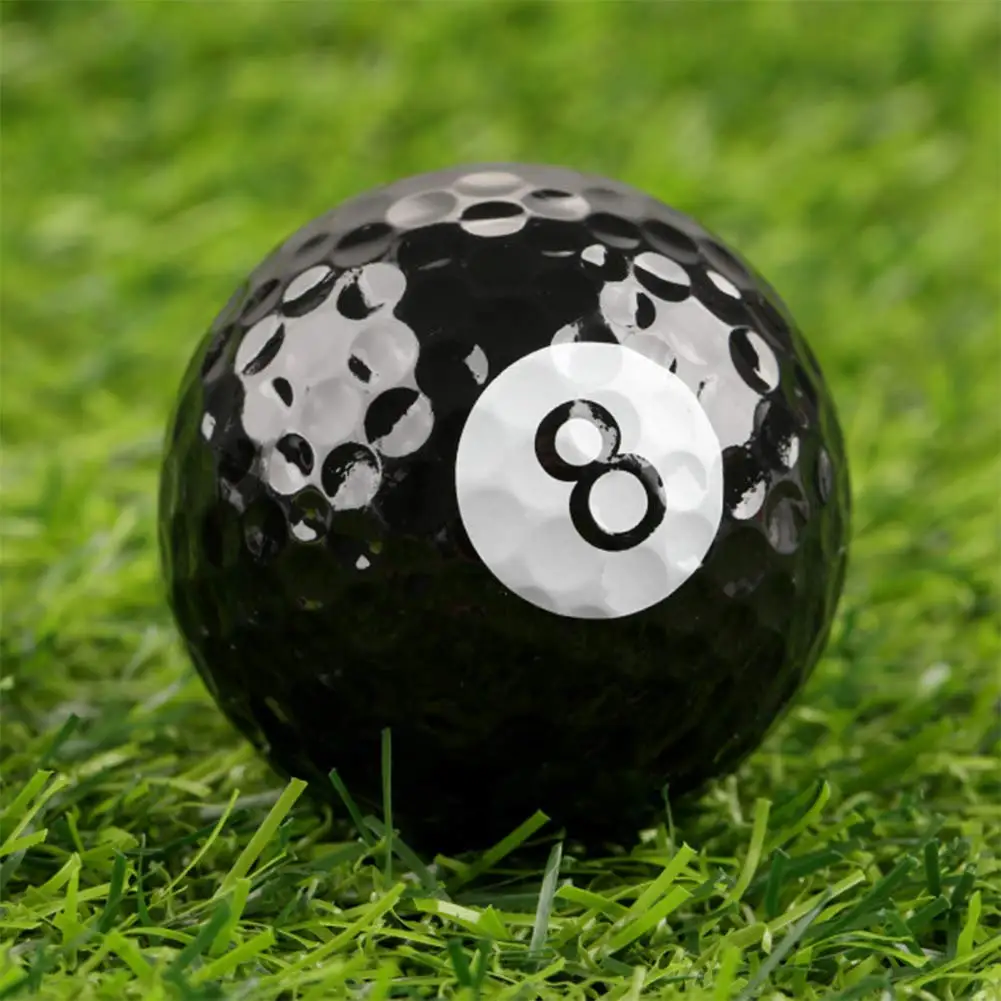 High Strength Novelty Rubber Golf Balls Golf Game Balls